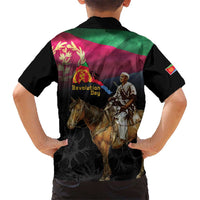 Happy Eritrea Revolution Day Kid Hawaiian Shirt Remember Hamid Idris Awate - Wonder Print Shop