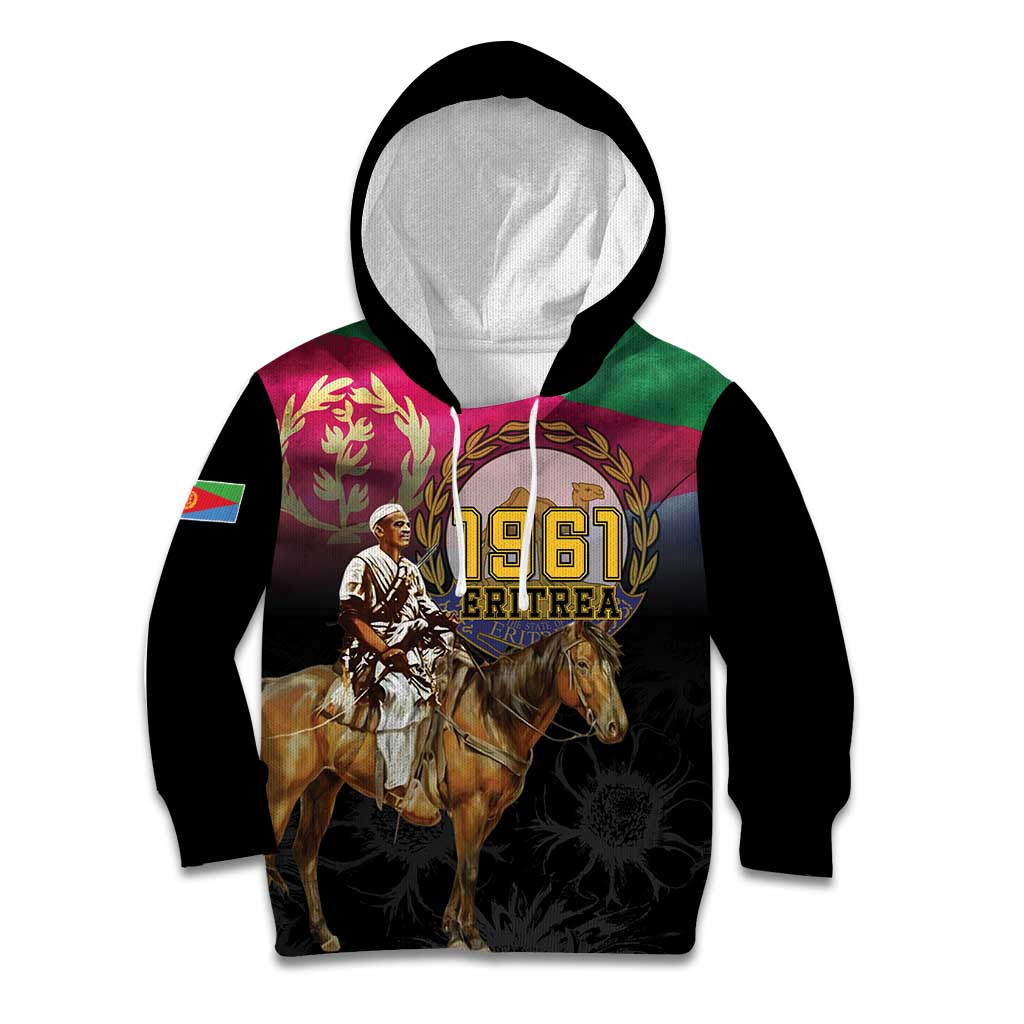 Happy Eritrea Revolution Day Kid Hoodie Remember Hamid Idris Awate - Wonder Print Shop