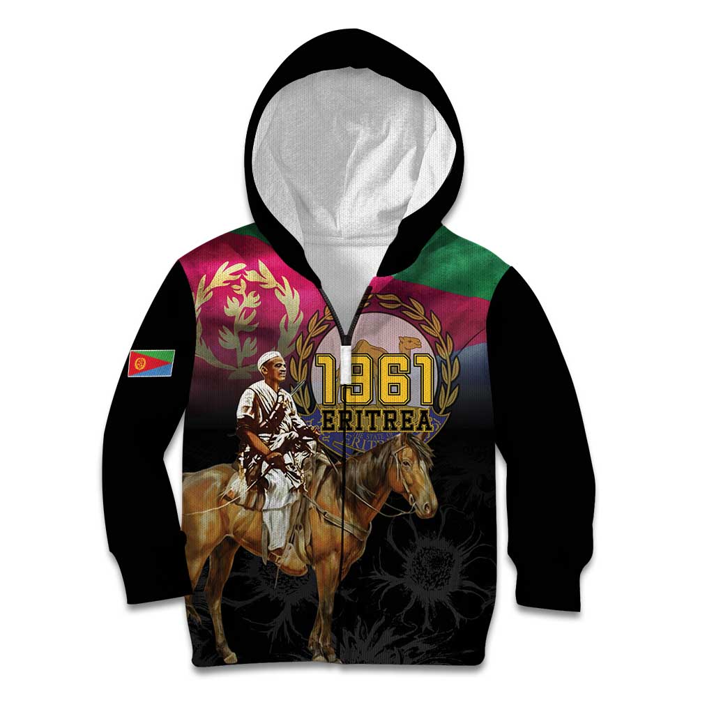 Happy Eritrea Revolution Day Kid Hoodie Remember Hamid Idris Awate - Wonder Print Shop