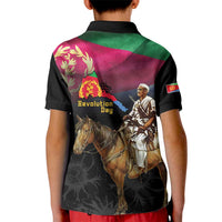 Happy Eritrea Revolution Day Kid Polo Shirt Remember Hamid Idris Awate - Wonder Print Shop