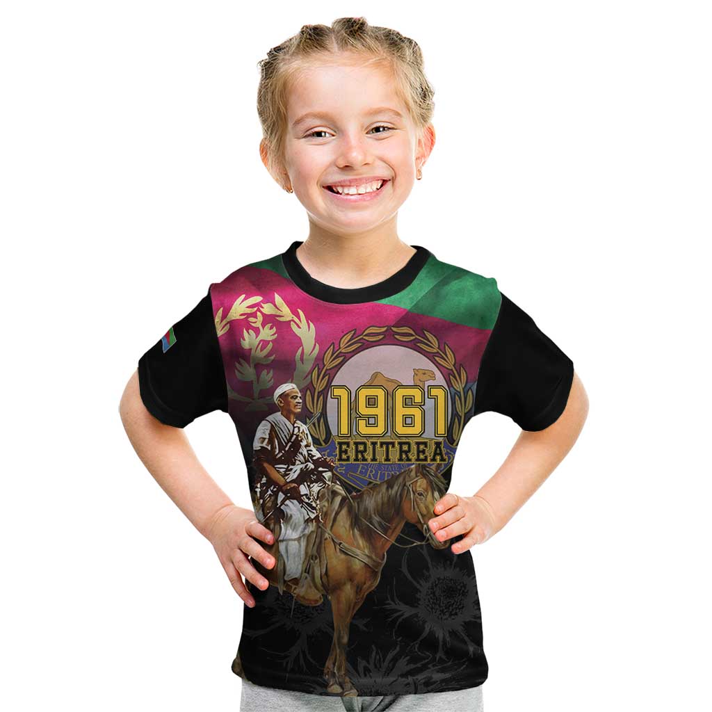 Happy Eritrea Revolution Day Kid T Shirt Remember Hamid Idris Awate - Wonder Print Shop