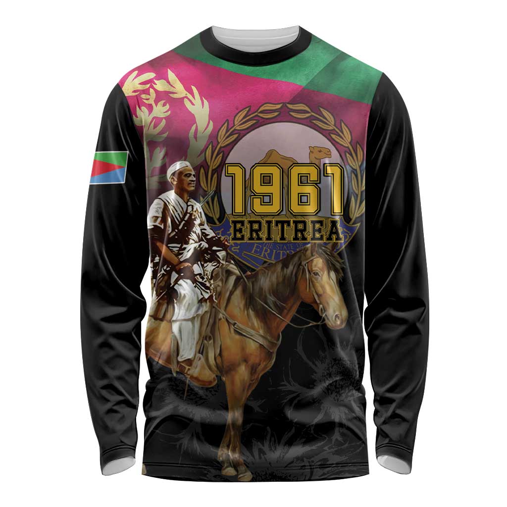 Happy Eritrea Revolution Day Long Sleeve Shirt Remember Hamid Idris Awate - Wonder Print Shop