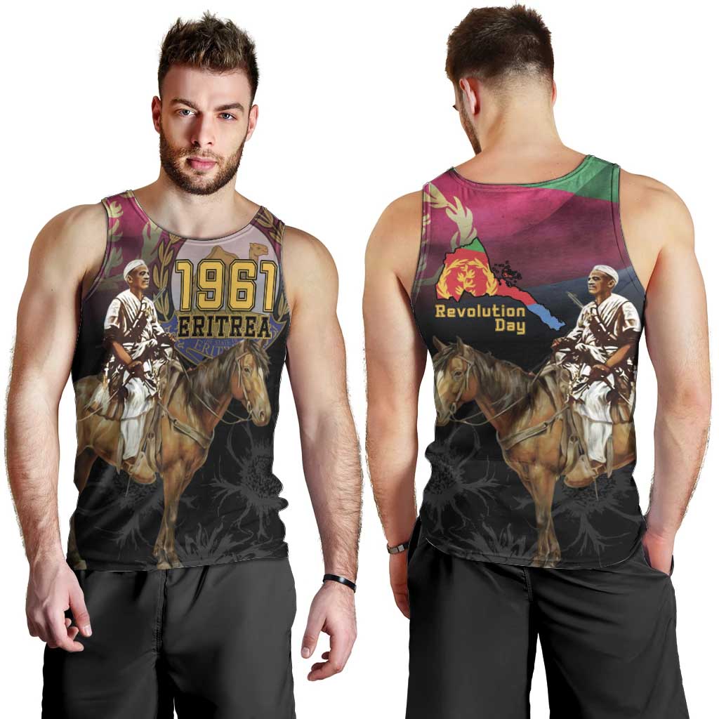 Happy Eritrea Revolution Day Men Tank Top Remember Hamid Idris Awate - Wonder Print Shop
