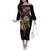 Happy Eritrea Revolution Day Off The Shoulder Long Sleeve Dress Remember Hamid Idris Awate - Wonder Print Shop