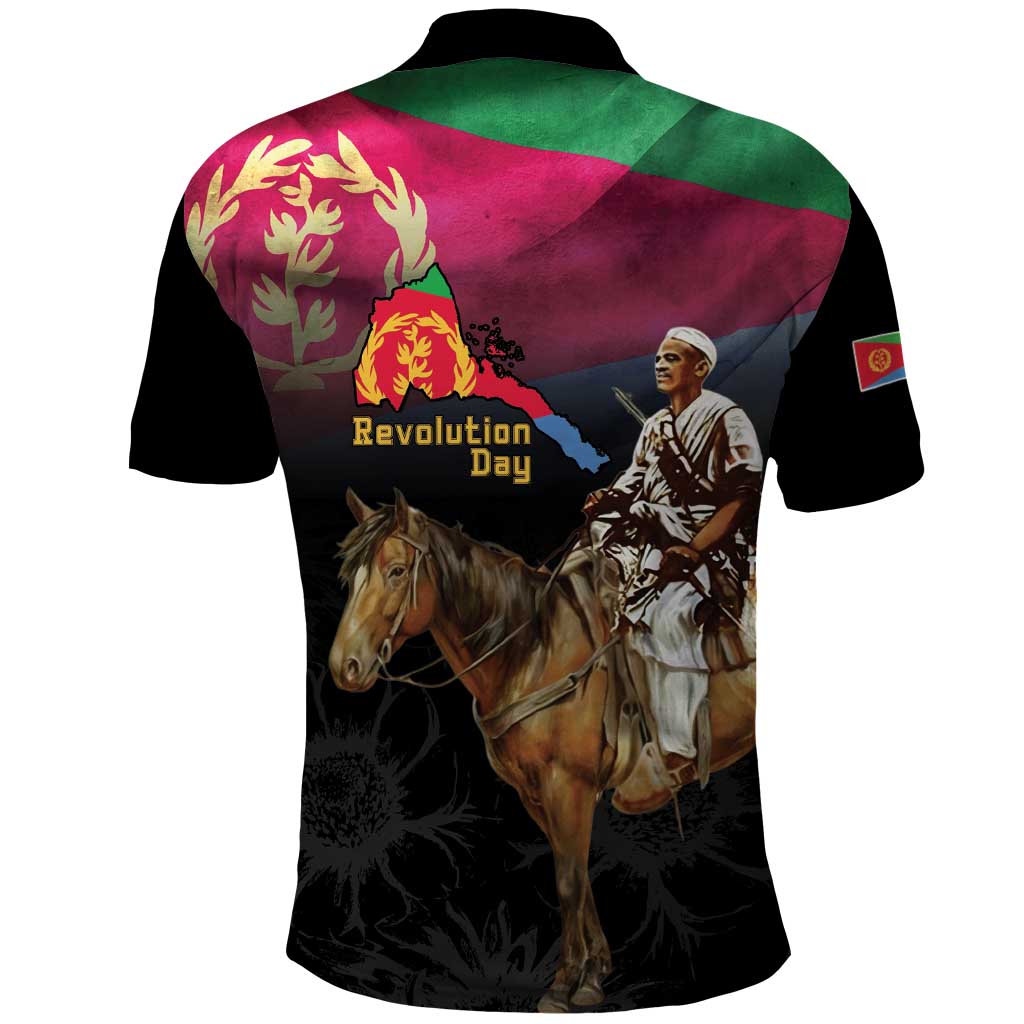 Happy Eritrea Revolution Day Polo Shirt Remember Hamid Idris Awate - Wonder Print Shop