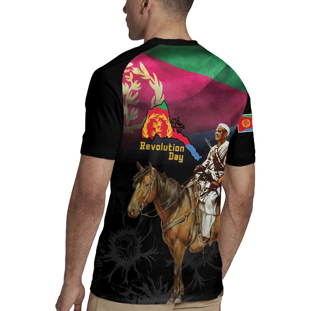 Happy Eritrea Revolution Day Rugby Jersey Remember Hamid Idris Awate - Wonder Print Shop