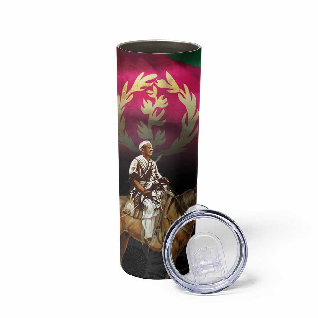 Happy Eritrea Revolution Day Skinny Tumbler Remember Hamid Idris Awate - Wonder Print Shop