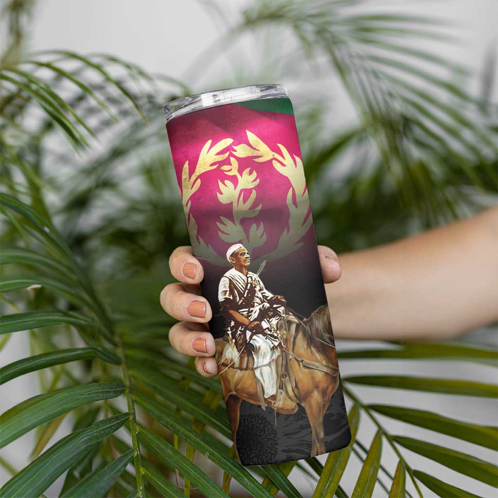 Happy Eritrea Revolution Day Skinny Tumbler Remember Hamid Idris Awate - Wonder Print Shop