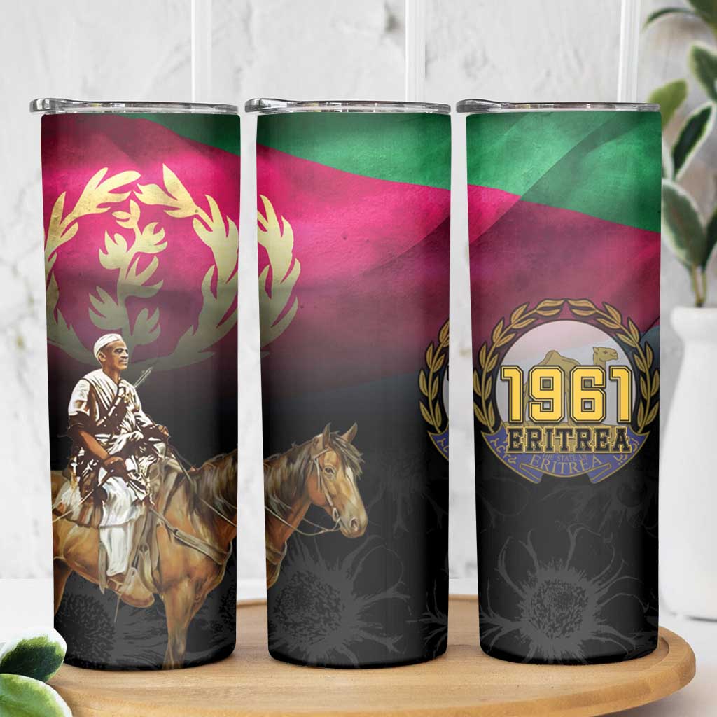 Happy Eritrea Revolution Day Skinny Tumbler Remember Hamid Idris Awate - Wonder Print Shop