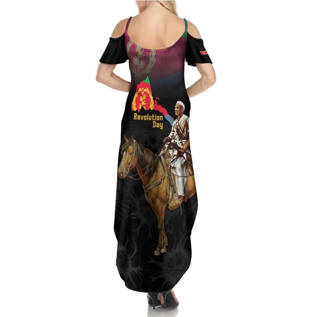 Happy Eritrea Revolution Day Summer Maxi Dress Remember Hamid Idris Awate - Wonder Print Shop