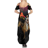 Happy Eritrea Revolution Day Summer Maxi Dress Remember Hamid Idris Awate - Wonder Print Shop