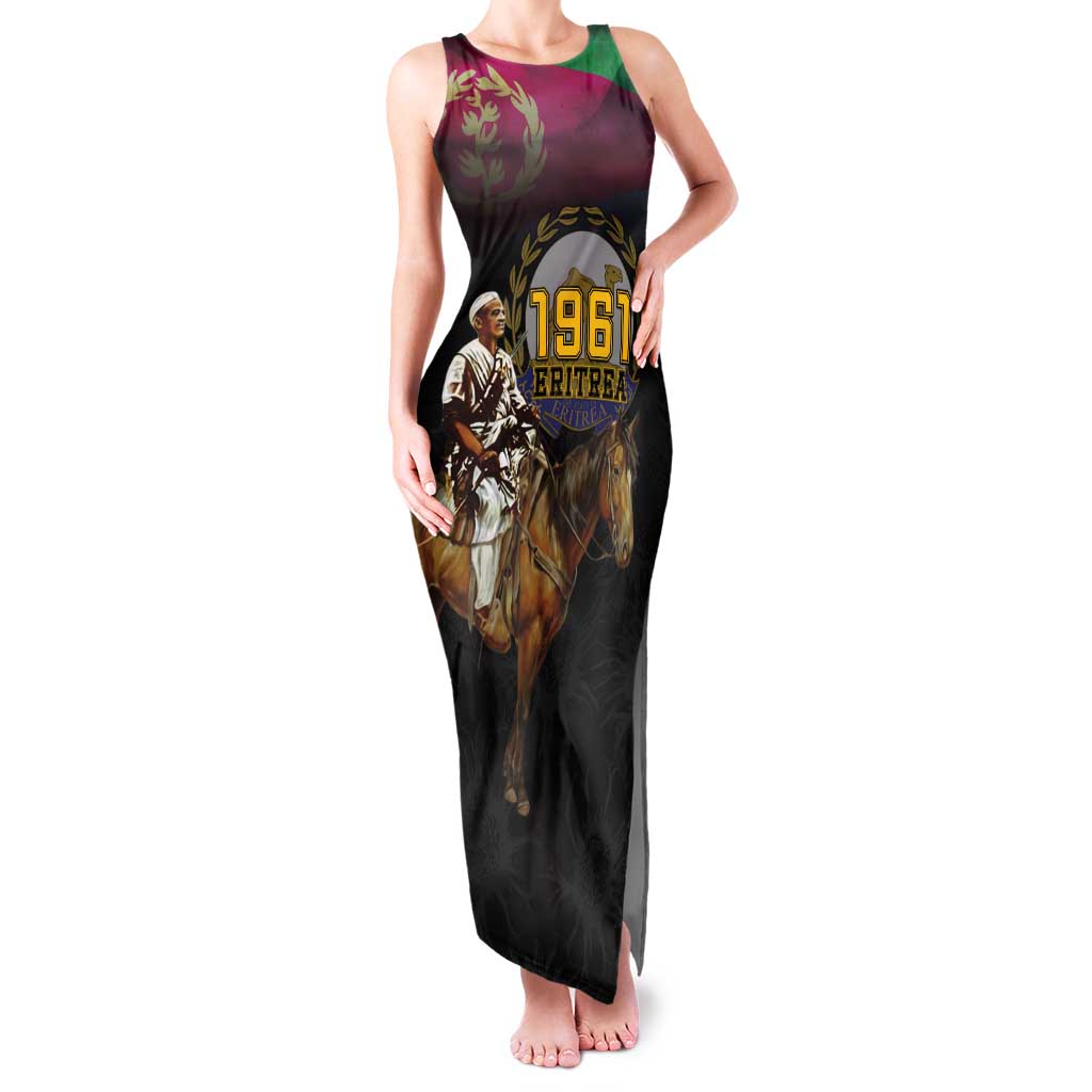 Happy Eritrea Revolution Day Tank Maxi Dress Remember Hamid Idris Awate - Wonder Print Shop