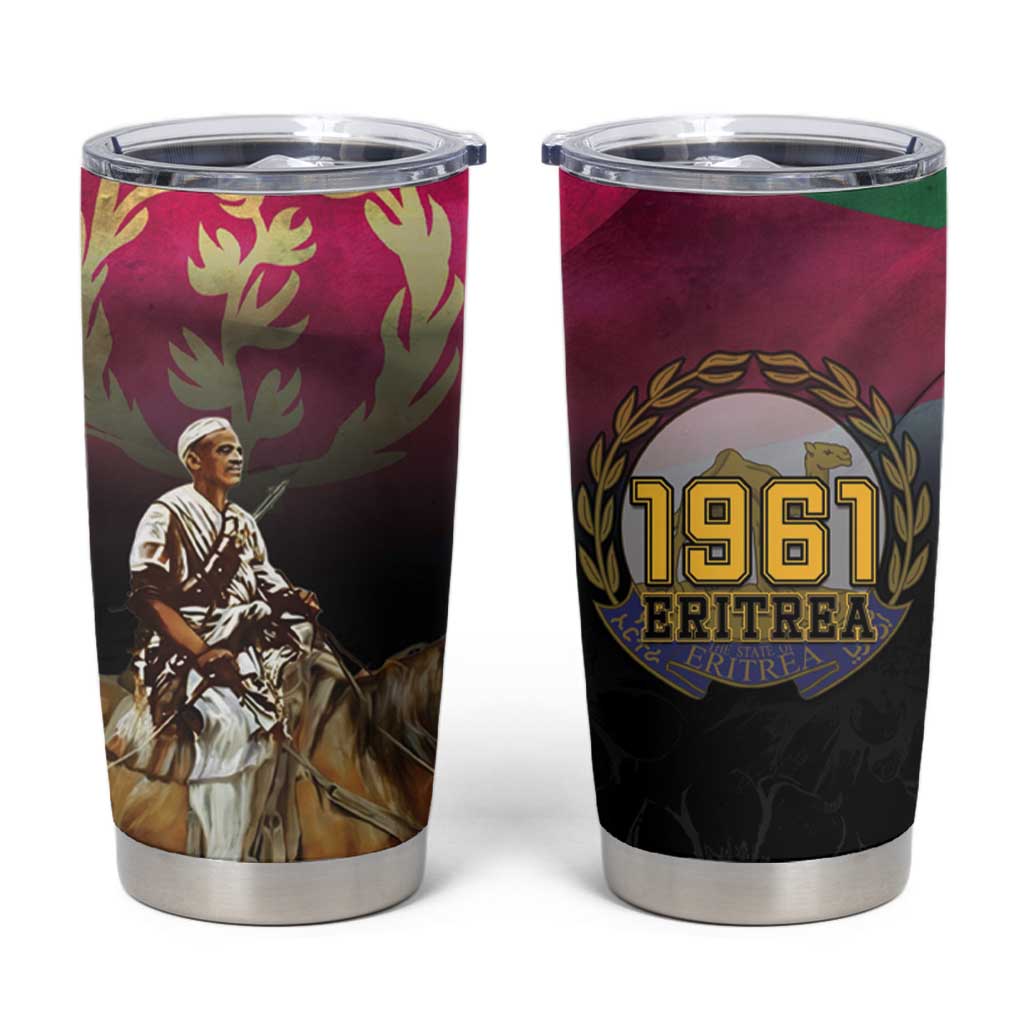 Happy Eritrea Revolution Day Tumbler Cup Remember Hamid Idris Awate - Wonder Print Shop