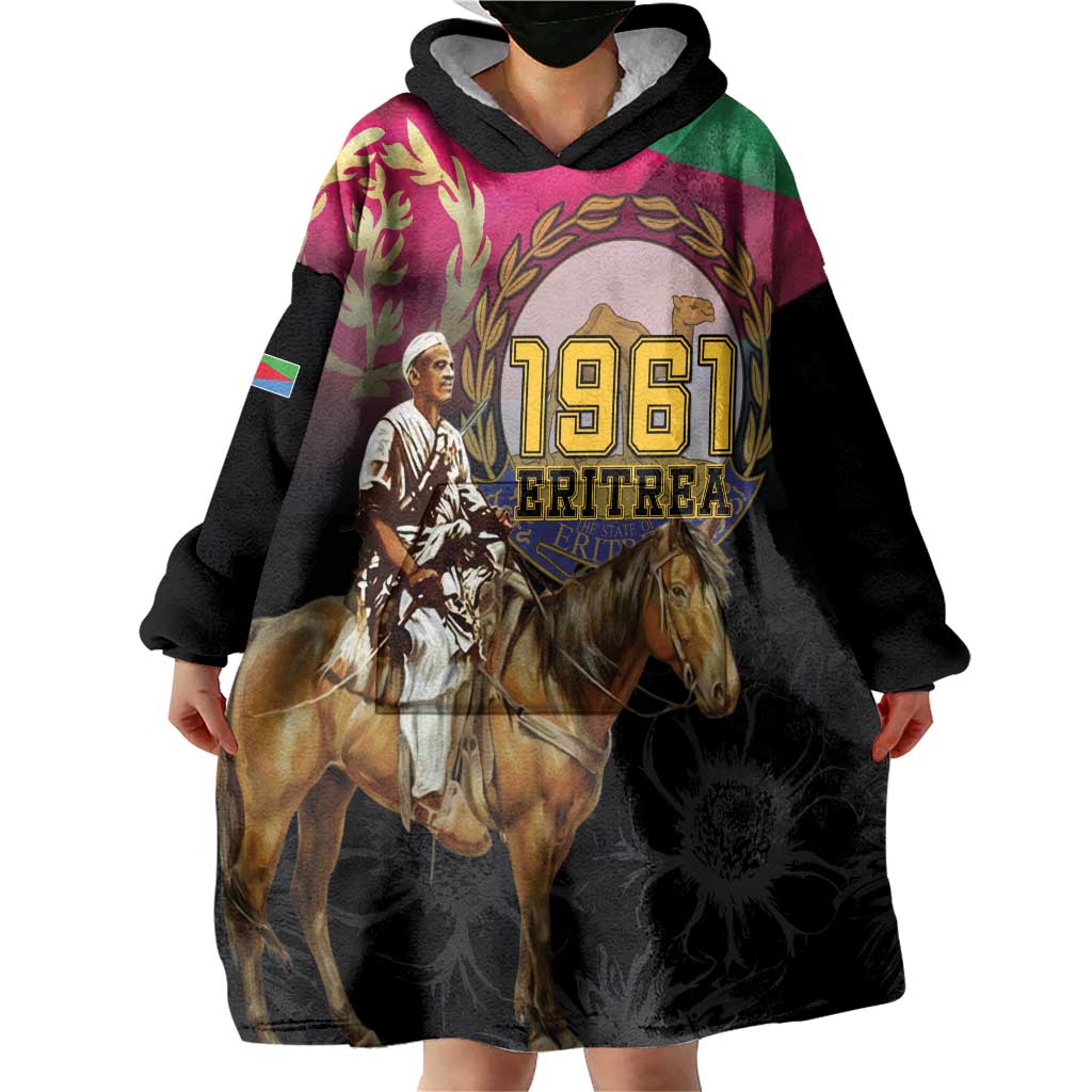 Happy Eritrea Revolution Day Wearable Blanket Hoodie Remember Hamid Idris Awate - Wonder Print Shop