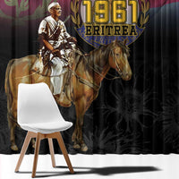 Happy Eritrea Revolution Day Window Curtain Remember Hamid Idris Awate - Wonder Print Shop