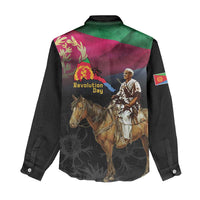 Happy Eritrea Revolution Day Women Casual Shirt Remember Hamid Idris Awate - Wonder Print Shop