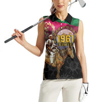 Happy Eritrea Revolution Day Women Sleeveless Polo Shirt Remember Hamid Idris Awate - Wonder Print Shop