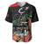 Personalized Libya Revolution Day Baseball Jersey Libyan Map With Pomegranate Blossom - Wonder Print Shop