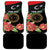 Libya Revolution Day Car Mats Libyan Map With Pomegranate Blossom - Wonder Print Shop