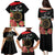 Personalized Libya Revolution Day Family Matching Puletasi and Hawaiian Shirt Libyan Map With Pomegranate Blossom - Wonder Print Shop