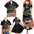 Personalized Libya Revolution Day Family Matching Summer Maxi Dress and Hawaiian Shirt Libyan Map With Pomegranate Blossom - Wonder Print Shop