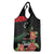 Libya Revolution Day Grocery Bag Libyan Map With Pomegranate Blossom - Wonder Print Shop
