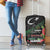Libya Revolution Day Luggage Cover Libyan Map With Pomegranate Blossom - Wonder Print Shop