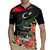 Personalized Libya Revolution Day Rugby Jersey Libyan Map With Pomegranate Blossom - Wonder Print Shop