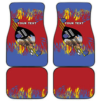 Eswatini Umhlanga Car Mats Nguni Shield With Reed - Wonder Print Shop