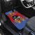 Eswatini Umhlanga Car Mats Nguni Shield With Reed - Wonder Print Shop