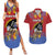 Personalized Eswatini Umhlanga Couples Matching Summer Maxi Dress and Hawaiian Shirt Nguni Shield With Reed - Wonder Print Shop