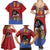 Personalized Eswatini Umhlanga Family Matching Summer Maxi Dress and Hawaiian Shirt Nguni Shield With Reed - Wonder Print Shop