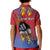 Personalized Eswatini Umhlanga Kid Polo Shirt Nguni Shield With Reed - Wonder Print Shop