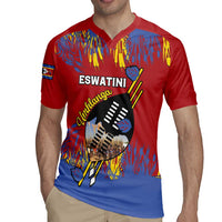 Personalized Eswatini Umhlanga Rugby Jersey Nguni Shield With Reed - Wonder Print Shop