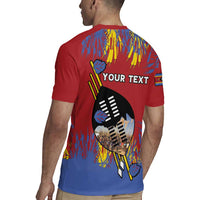 Personalized Eswatini Umhlanga Rugby Jersey Nguni Shield With Reed - Wonder Print Shop