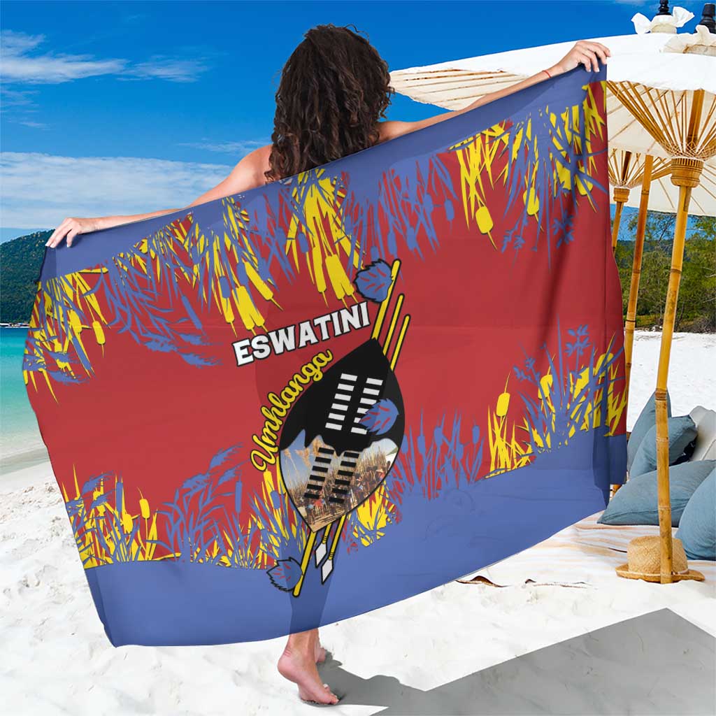 Eswatini Umhlanga Sarong Nguni Shield With Reed - Wonder Print Shop