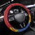 Eswatini Umhlanga Steering Wheel Cover Nguni Shield With Reed - Wonder Print Shop