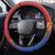 Eswatini Umhlanga Steering Wheel Cover Nguni Shield With Reed - Wonder Print Shop