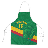 Custom Cameroon Basketball Apron Go Champions Indomitable Lions - Wonder Print Shop