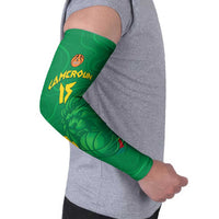 Custom Cameroon Basketball Arm Sleeves Go Champions Indomitable Lions - Wonder Print Shop