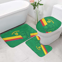 Custom Cameroon Basketball Bathroom Set Go Champions Indomitable Lions - Wonder Print Shop