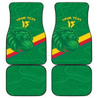 Custom Cameroon Basketball Car Mats Go Champions Indomitable Lions - Wonder Print Shop