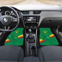 Custom Cameroon Basketball Car Mats Go Champions Indomitable Lions - Wonder Print Shop