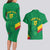 Custom Cameroon Basketball Couples Matching Long Sleeve Bodycon Dress and Hawaiian Shirt Go Champions Indomitable Lions - Wonder Print Shop