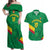 Custom Cameroon Basketball Couples Matching Off Shoulder Maxi Dress and Hawaiian Shirt Go Champions Indomitable Lions - Wonder Print Shop