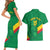 Custom Cameroon Basketball Couples Matching Short Sleeve Bodycon Dress and Hawaiian Shirt Go Champions Indomitable Lions - Wonder Print Shop