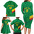 Custom Cameroon Basketball Family Matching Long Sleeve Bodycon Dress and Hawaiian Shirt Go Champions Indomitable Lions - Wonder Print Shop