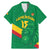 Custom Cameroon Basketball Family Matching Mermaid Dress and Hawaiian Shirt Go Champions Indomitable Lions - Wonder Print Shop