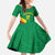 Custom Cameroon Basketball Family Matching Off Shoulder Maxi Dress and Hawaiian Shirt Go Champions Indomitable Lions - Wonder Print Shop