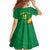 Custom Cameroon Basketball Family Matching Tank Maxi Dress and Hawaiian Shirt Go Champions Indomitable Lions - Wonder Print Shop